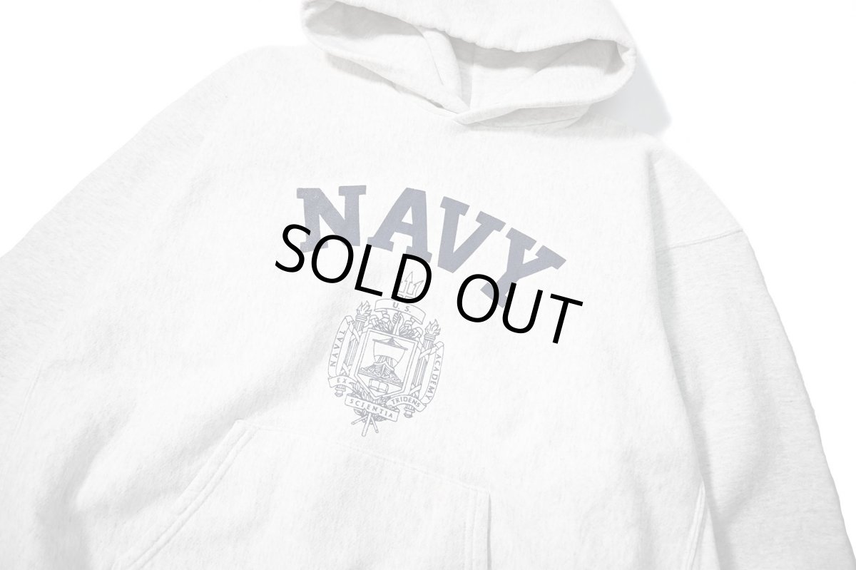 画像2: 90-00s Used USNA Sweat Hoodie made in USA (2)