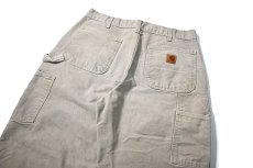 画像4: 19' Used Carhartt Duck Carpenter Pants Desert カーハート (4)
