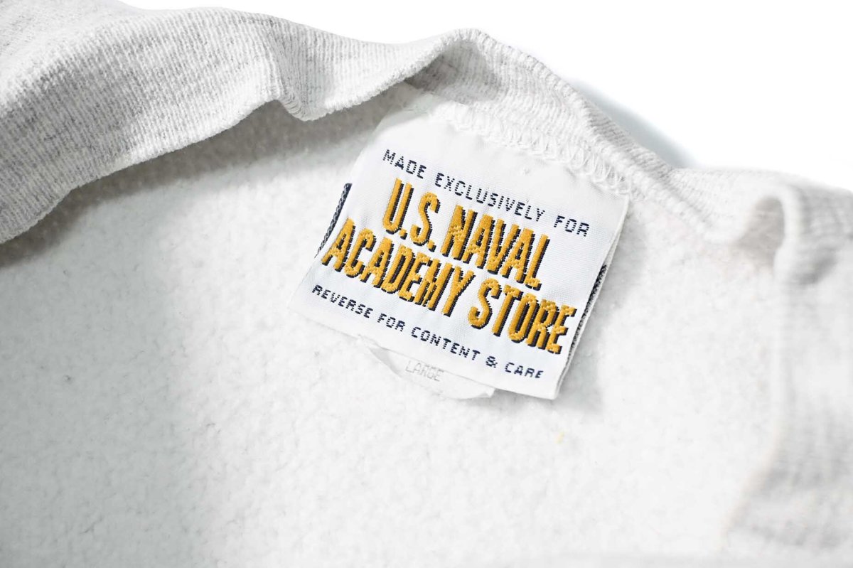 画像4: 90-00s Used USNA Sweat Shirt (4)