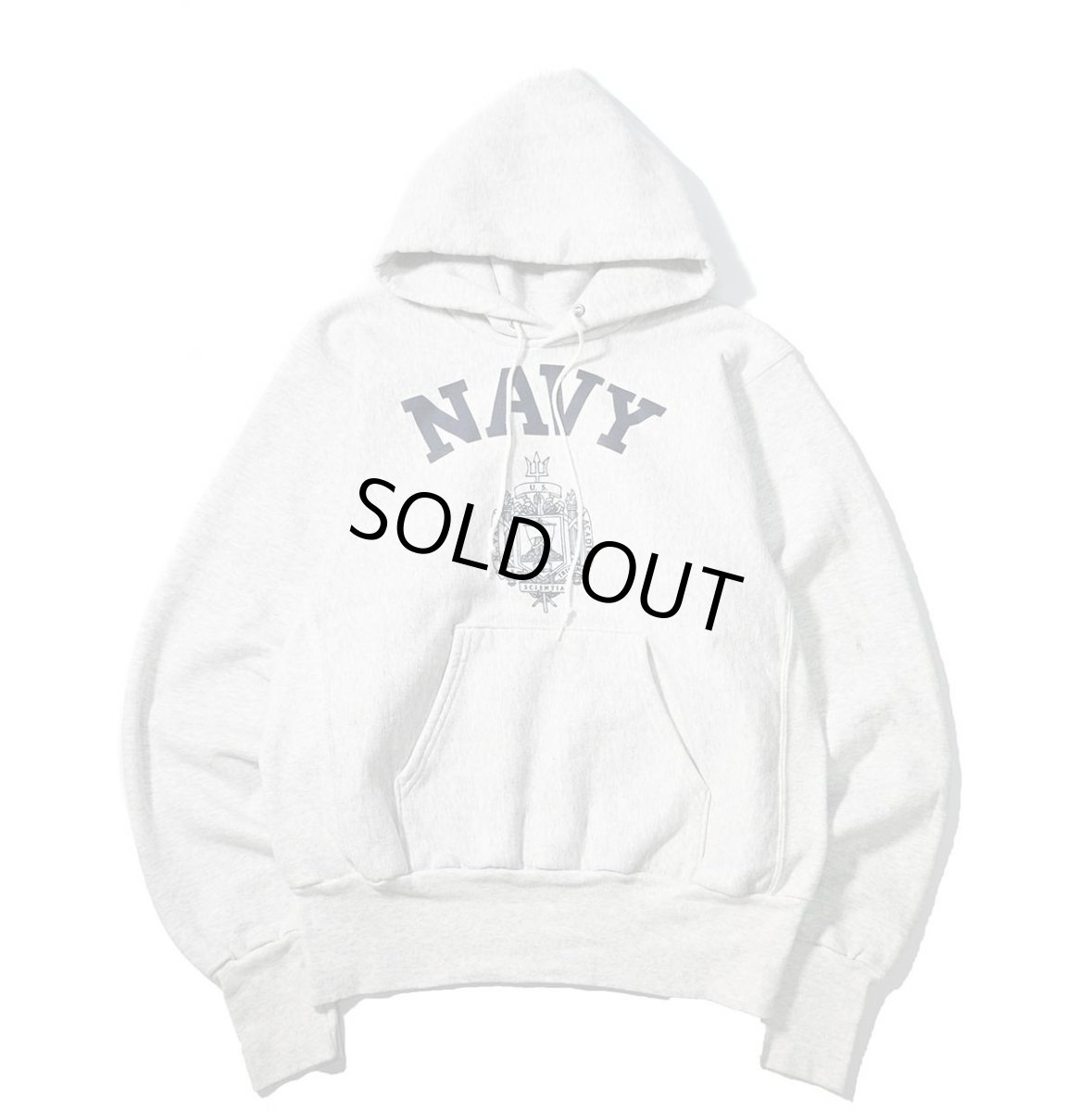 画像1: 90-00s Used USNA Sweat Hoodie made in USA (1)