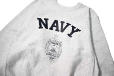 画像2: 90-00s Used USNA Sweat Shirt made in USA (2)