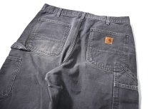 画像4: 12' Used Carhartt Duck Carpenter Pants Petrol Blue カーハート (4)