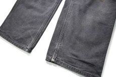 画像3: 12' Used Carhartt Duck Carpenter Pants Petrol Blue カーハート (3)