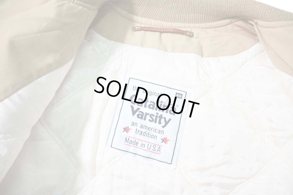 画像7: 70-80s Used Catalina Varsity Cup Shoulder Jacket (7)