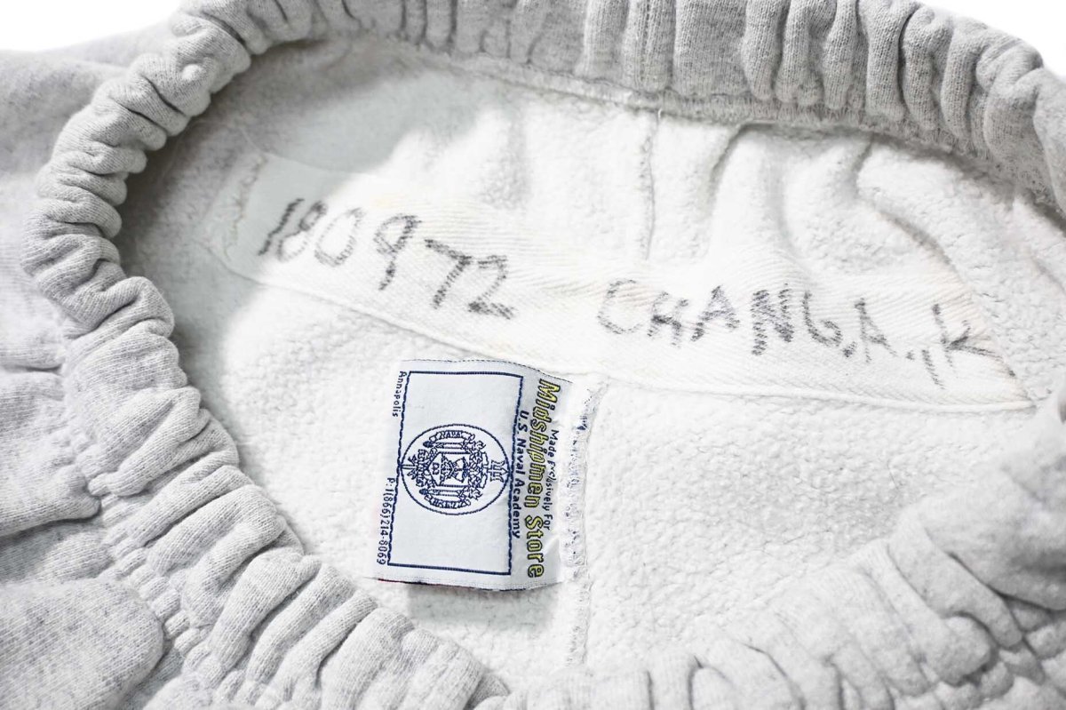 画像6: 90-00s Used USNA Sweat Pants made in USA (6)