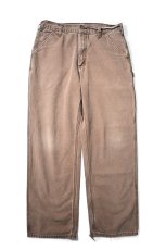 画像1: 00-10s Used Carhartt Duck Carpenter Pants Chestnut カーハート (1)
