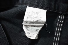 画像7: 09' Used Carhartt Duck Double Knee Carpenter Pants Black made in USA カーハート (7)