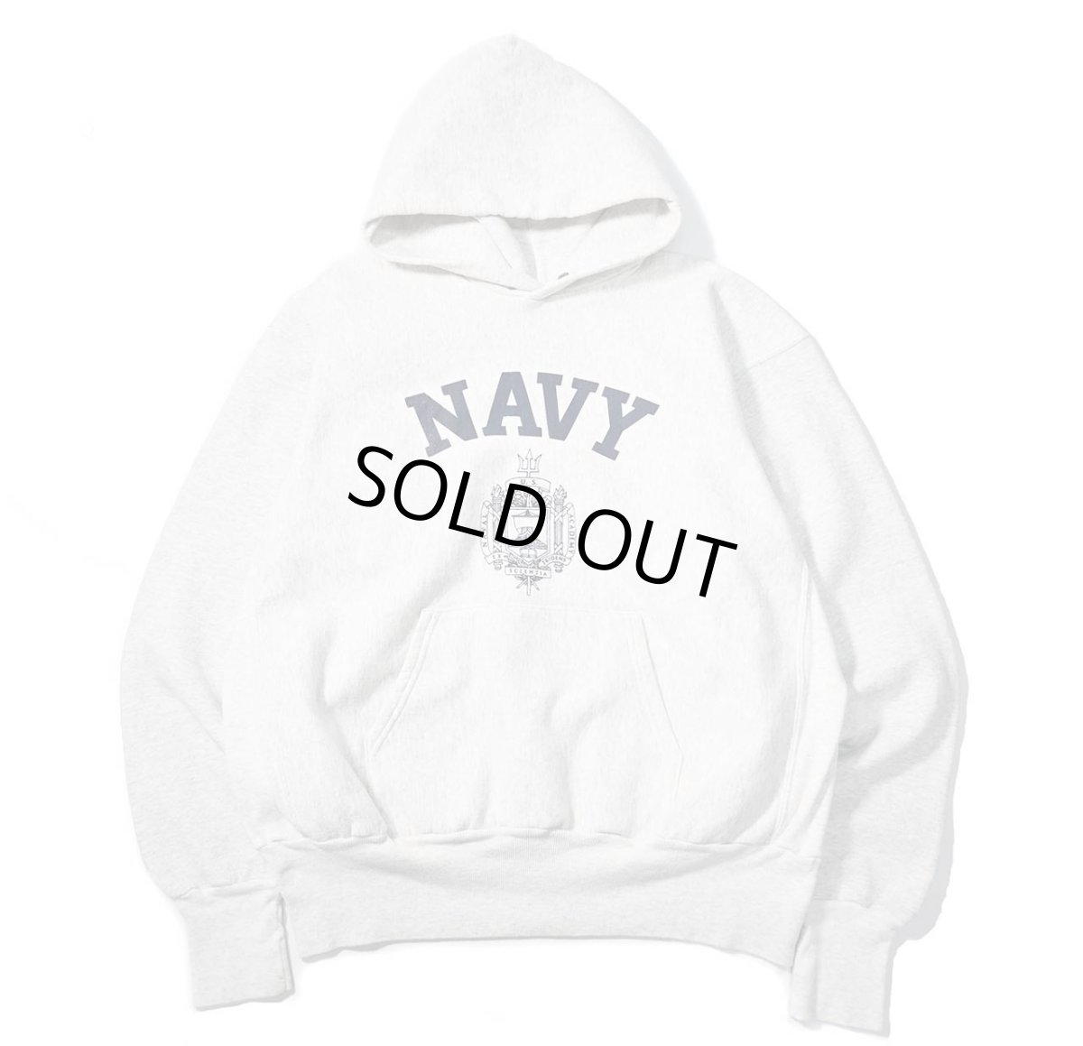 画像1: 90-00s Used USNA Sweat Hoodie made in USA (1)