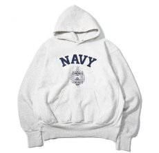 画像1: 90-00s Used USNA Sweat Hoodie made in USA (1)