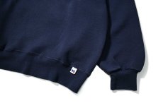 画像3: 90s Used Russell Athletic Blank Sweat Shirt Navy (3)