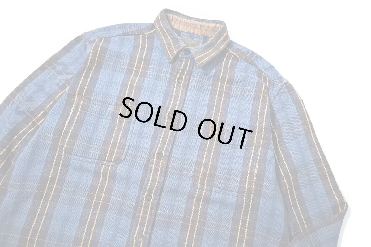画像2: 90-00s Used St John's Bay Heavy Flannel Shirt (2)