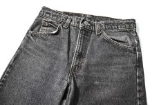 画像2: 92' Used Levi's 505 Denim Pants Black made in USA リーバイス 先染め (2)