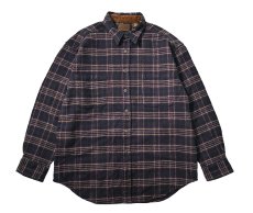 画像1: 90-00s Used St John's Bay Heavy Flannel Shirt (1)