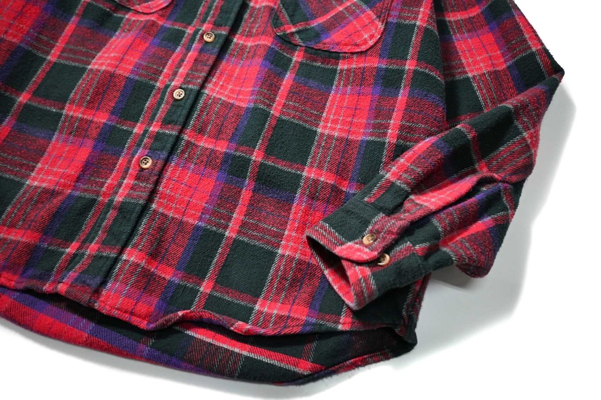 画像3: 90-00s Used St John's Bay Heavy Flannel Shirt (3)