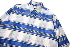 画像2: 90s Used St John's Bay Flannel Shirt (2)