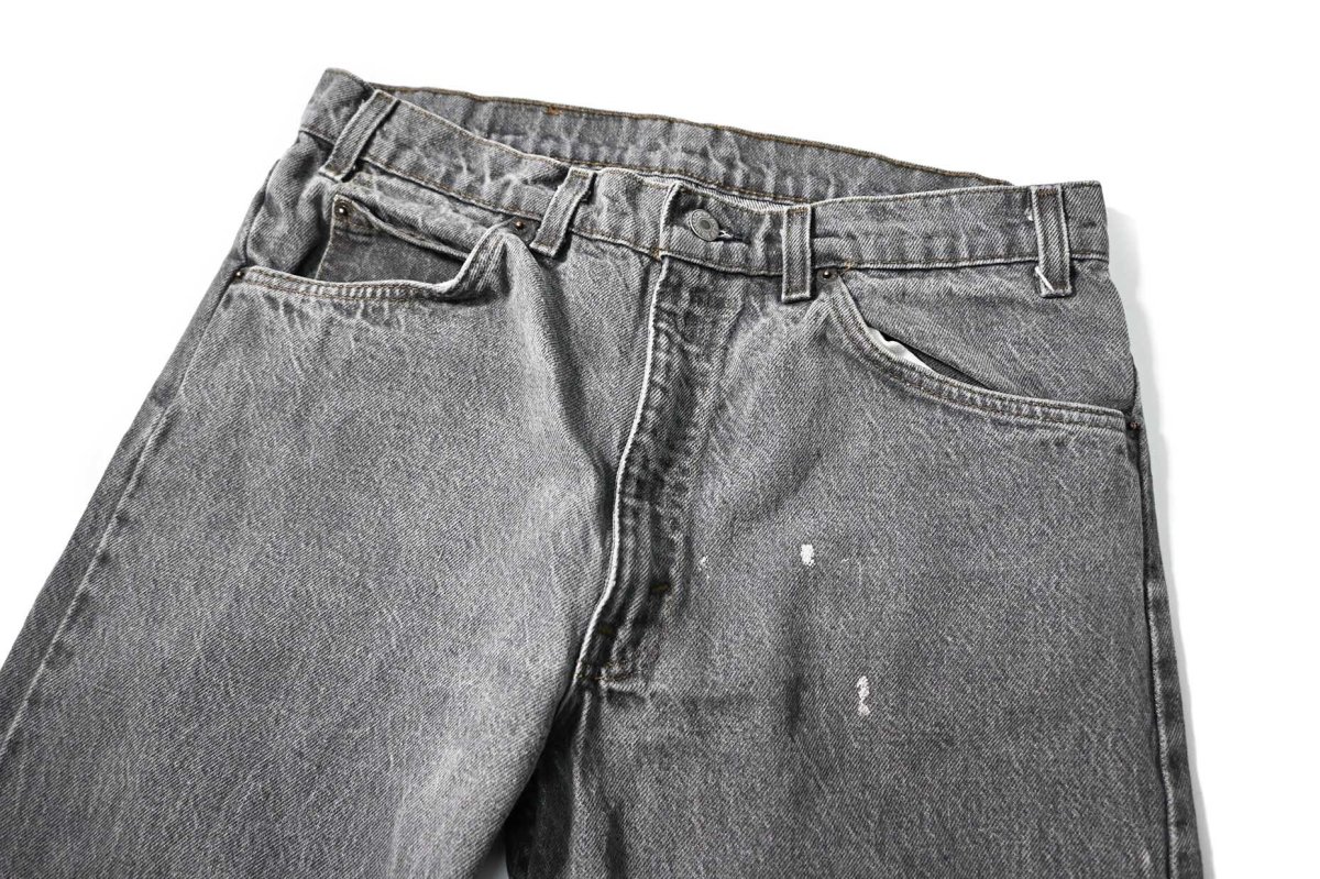 画像2: 88' Used Levi's 505 Denim Pants Black made in USA リーバイス 先染め (2)