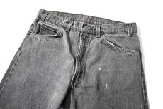 画像2: 88' Used Levi's 505 Denim Pants Black made in USA リーバイス 先染め (2)
