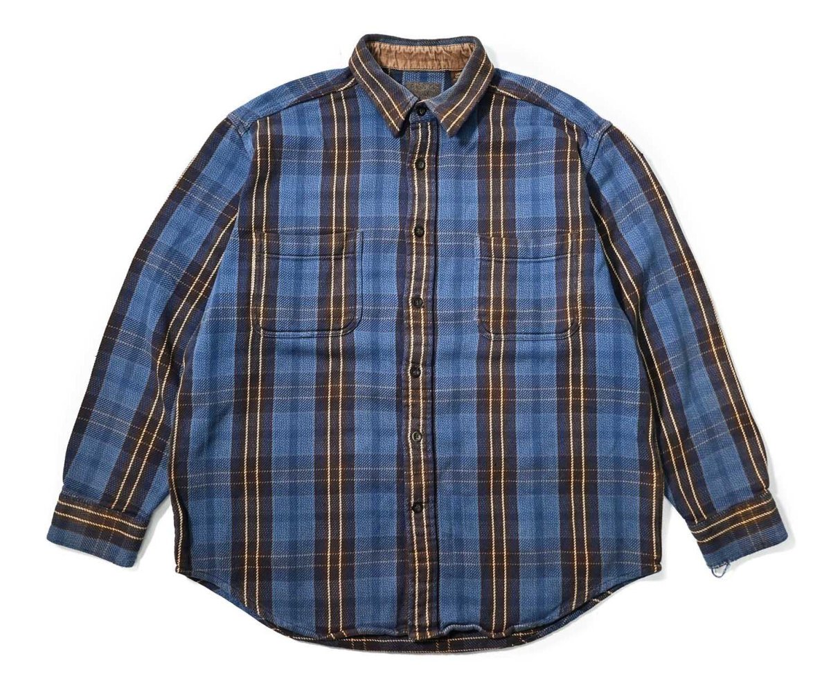 画像1: 90-00s Used St John's Bay Heavy Flannel Shirt (1)