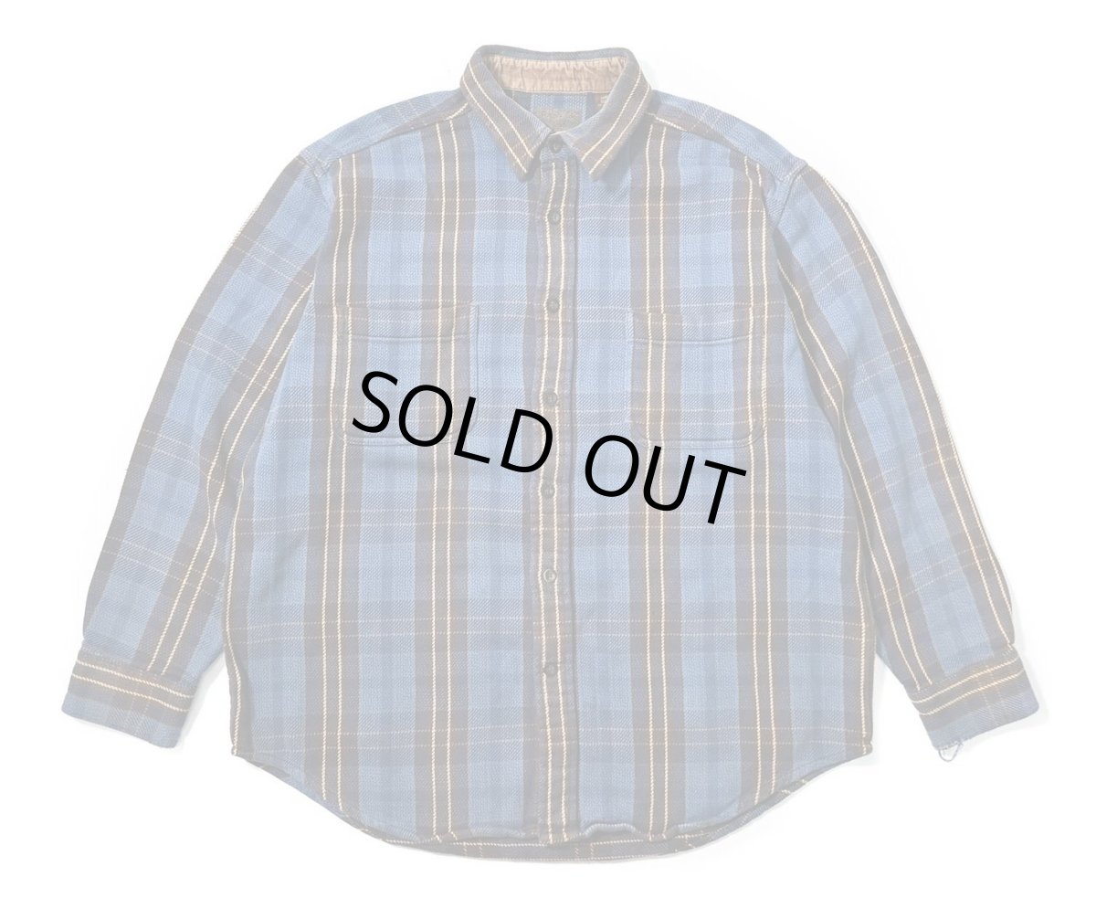 画像1: 90-00s Used St John's Bay Heavy Flannel Shirt (1)