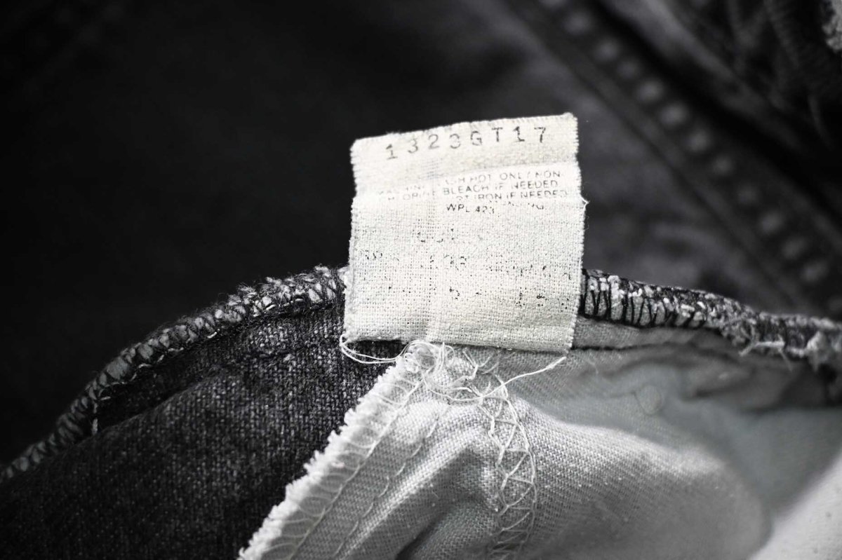 画像8: 80-90s Used Levi's 505 Denim Pants Black made in USA リーバイス (8)