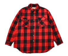 画像1: 80-90s Used St John's Bay Heavy Flannel Shirt made in USA (1)