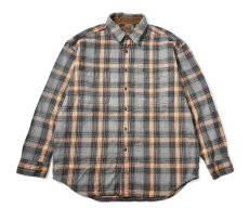 画像1: 90-00s Used St John's Bay Heavy Flannel Shirt (1)