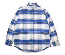 画像1: 90s Used St John's Bay Flannel Shirt (1)