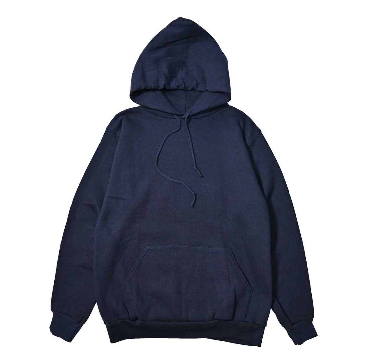 画像1: 80s Deadstock Russell Athletic Blank Sweat Hoodie Navy made in USA (1)