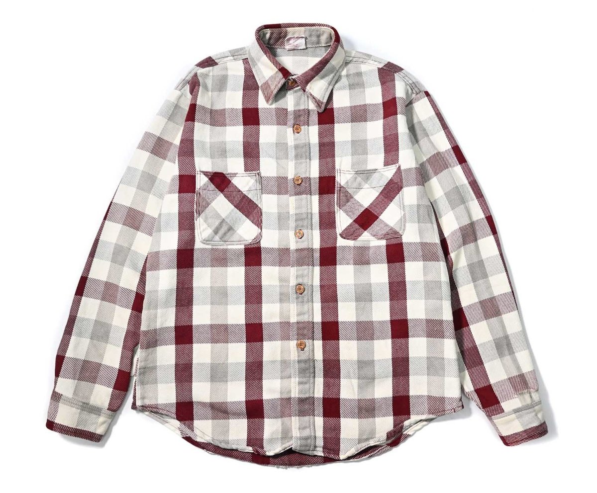 画像1: 70s Used Big Mac Heavy Flannel Shirt made in USA (1)