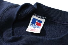 画像4: 90s Used Russell Athletic Blank Sweat Shirt Navy (4)