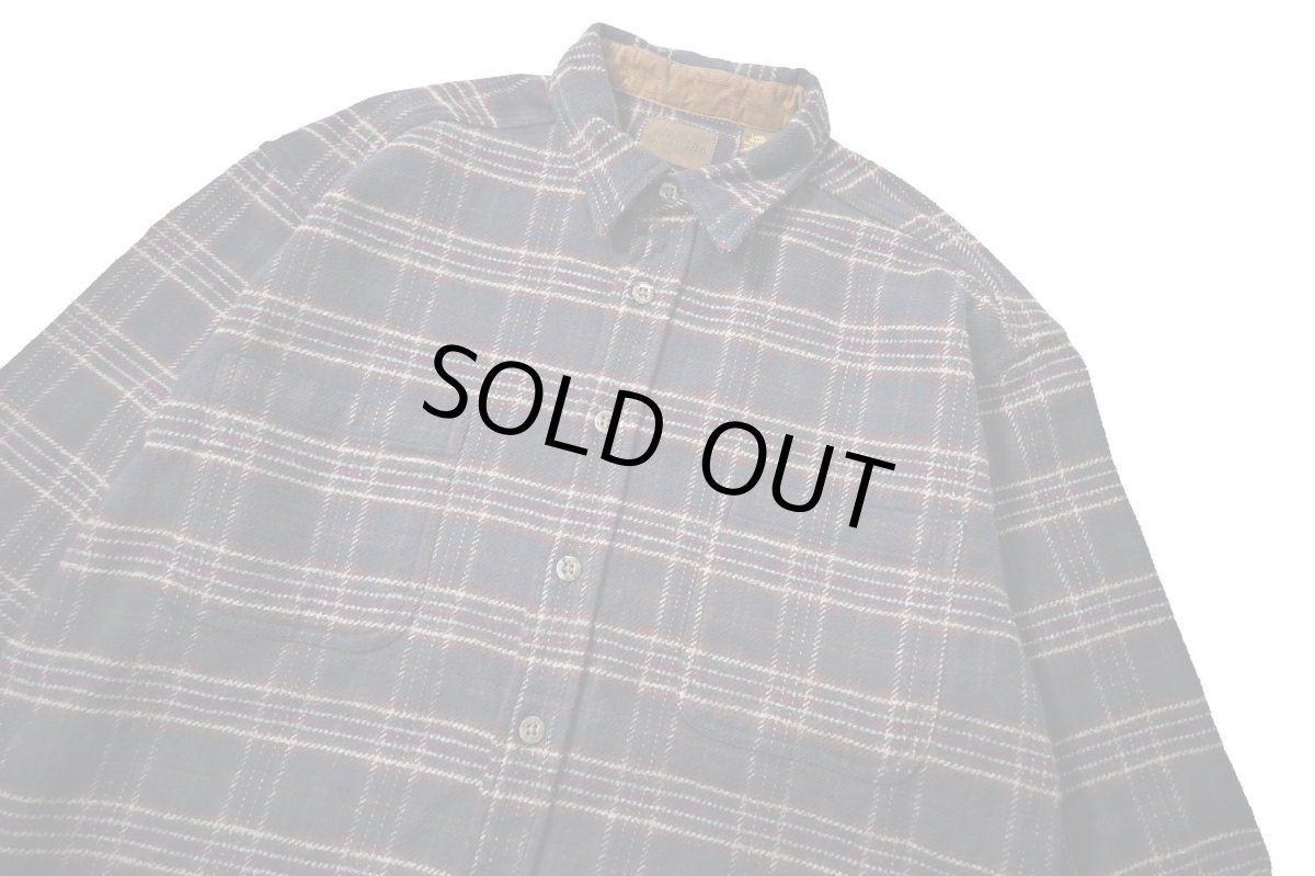 画像2: 90-00s Used St John's Bay Heavy Flannel Shirt (2)