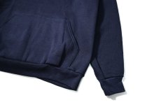 画像3: 80s Deadstock Russell Athletic Blank Sweat Hoodie Navy made in USA (3)