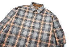 画像2: 90-00s Used St John's Bay Heavy Flannel Shirt (2)