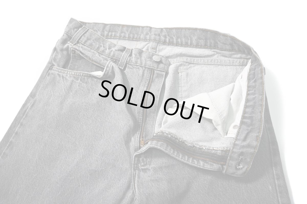 画像6: 88' Used Levi's 505 Denim Pants Black made in USA リーバイス 先染め (6)