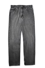 画像1: 80-90s Used Levi's 505 Denim Pants Black made in USA リーバイス (1)