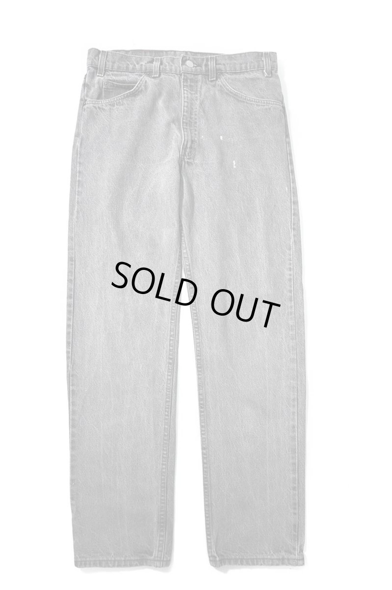 画像1: 88' Used Levi's 505 Denim Pants Black made in USA リーバイス 先染め (1)