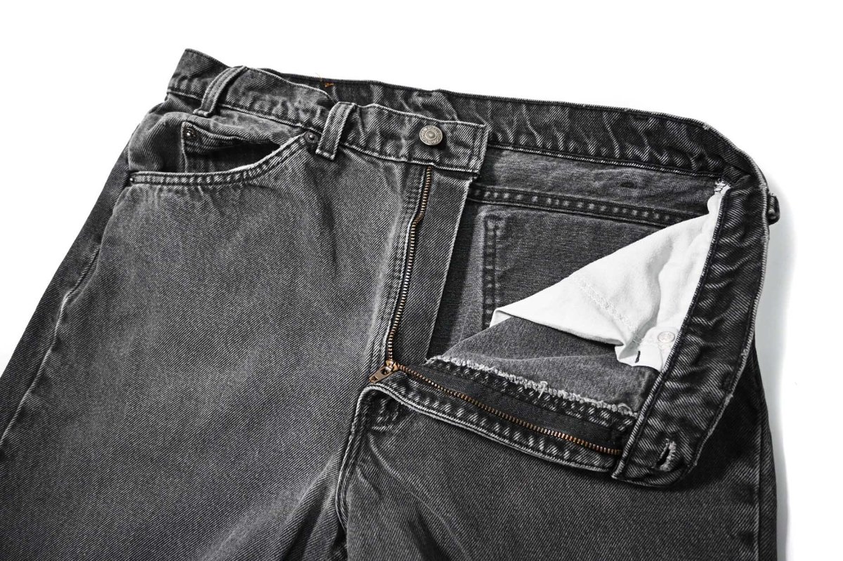 画像6: 80-90s Used Levi's 505 Denim Pants Black made in USA リーバイス (6)