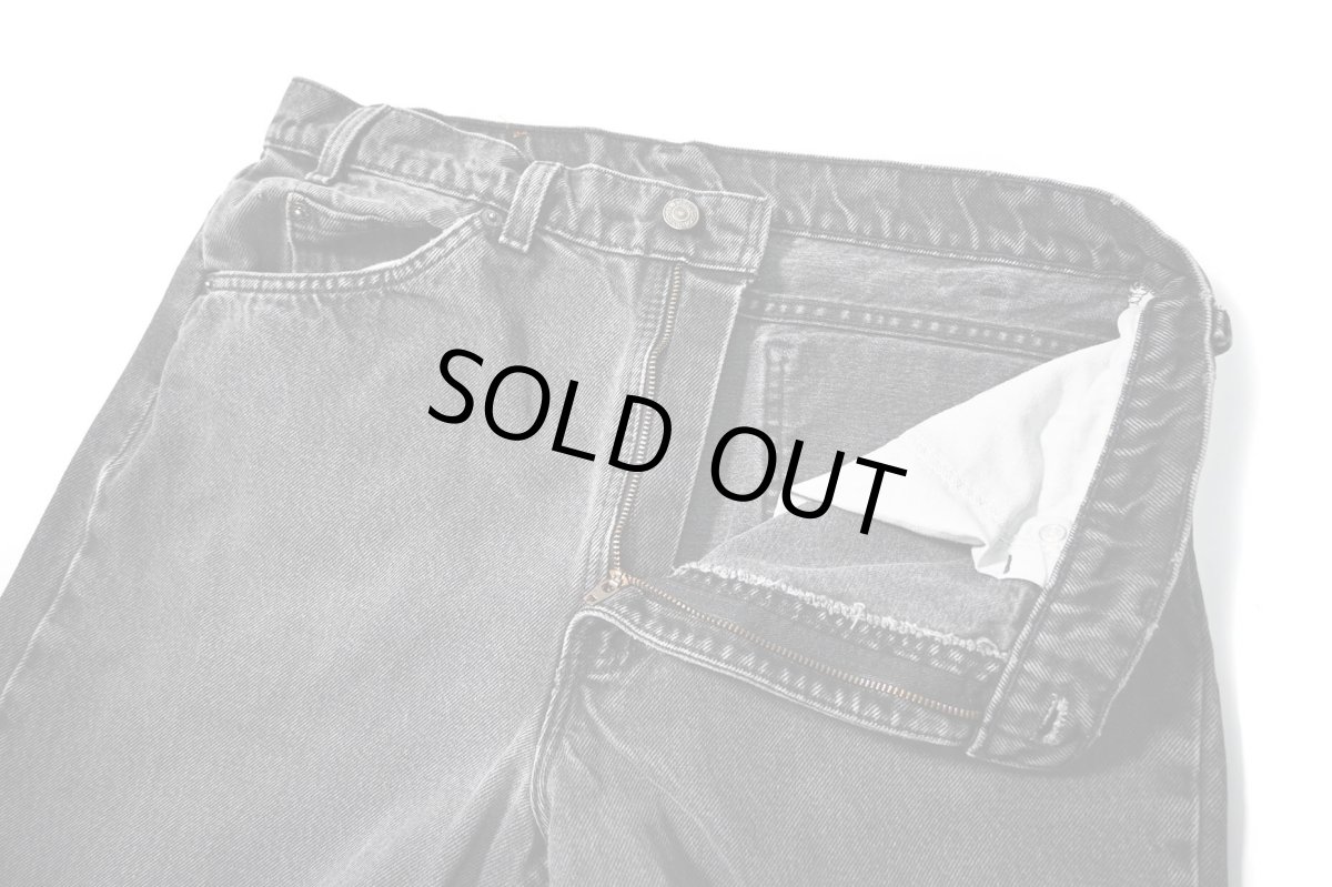 画像6: 80-90s Used Levi's 505 Denim Pants Black made in USA リーバイス (6)