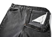 画像6: 80-90s Used Levi's 505 Denim Pants Black made in USA リーバイス (6)