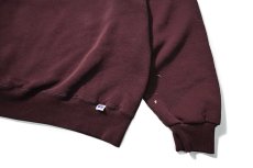 画像3: 90s Used Russell Athletic Blank Sweat Shirt Maroon (3)