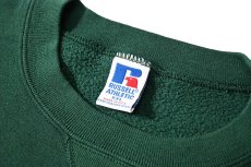 画像4: 90s Used Russell Athletic Blank Sweat Shirt Green made in USA (4)