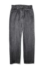 画像1: 87' Used Levi's 40505 Denim Pants Black made in USA リーバイス 先染め (1)