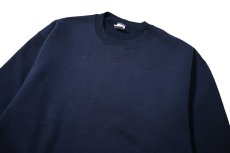 画像2: 90s Used Russell Athletic Blank Sweat Shirt Navy (2)