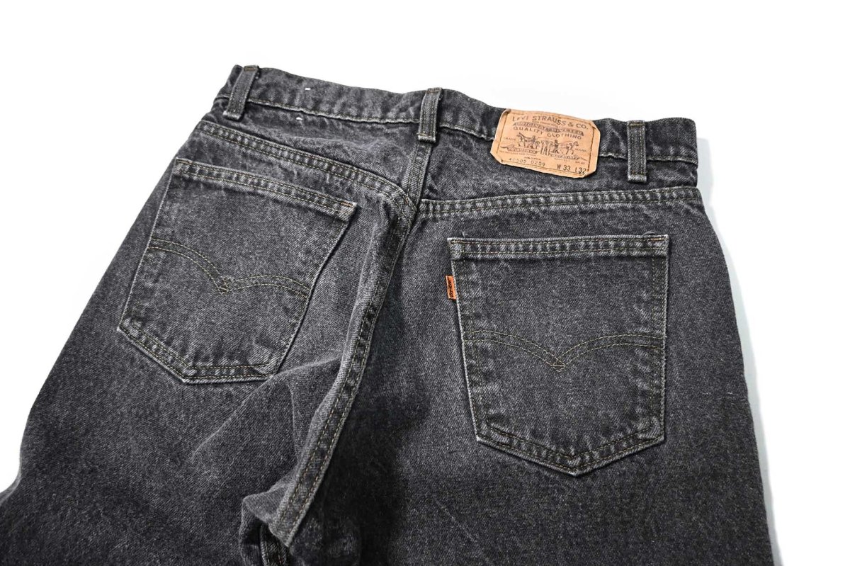 画像4: 87' Used Levi's 40505 Denim Pants Black made in USA リーバイス 先染め (4)