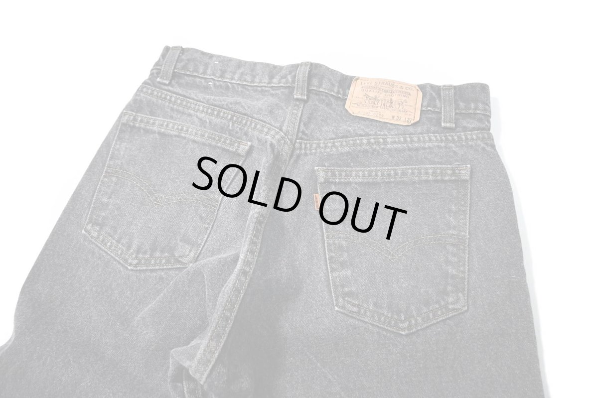 画像4: 87' Used Levi's 40505 Denim Pants Black made in USA リーバイス 先染め (4)