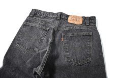 画像4: 87' Used Levi's 40505 Denim Pants Black made in USA リーバイス 先染め (4)