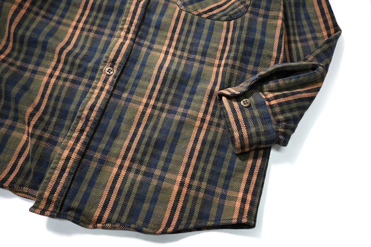 画像3: 90-00s Used St John's Bay Heavy Flannel Shirt (3)