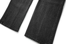 画像3: 90s Used Wrangler 13MWZWK Denim Pants Black made in USA (3)