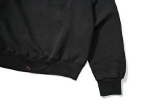 画像3: 80-90s Used Jerzees Raglan Sleeve Blank Sweat Shirt Black made in USA (3)