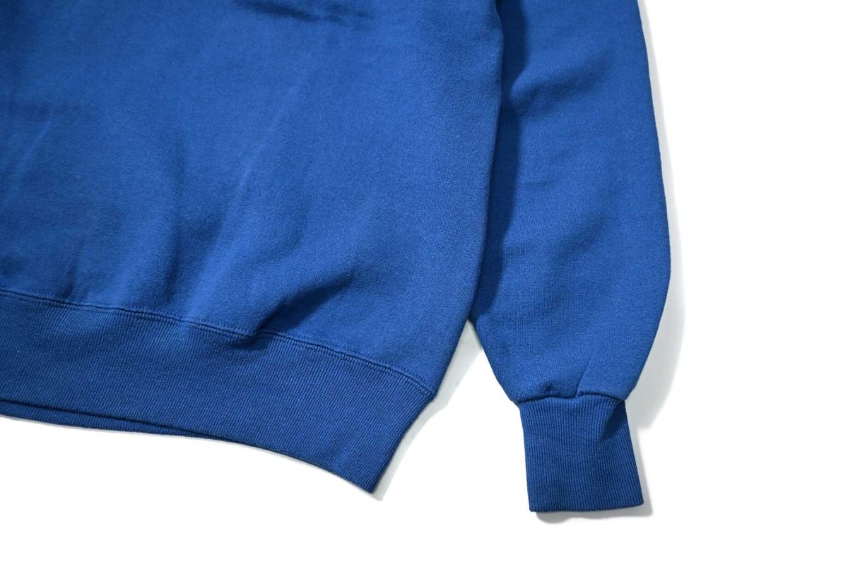 画像3: 80-90s Used Jerzees Raglan Sleeve Blank Sweat Shirt Blue made in USA (3)